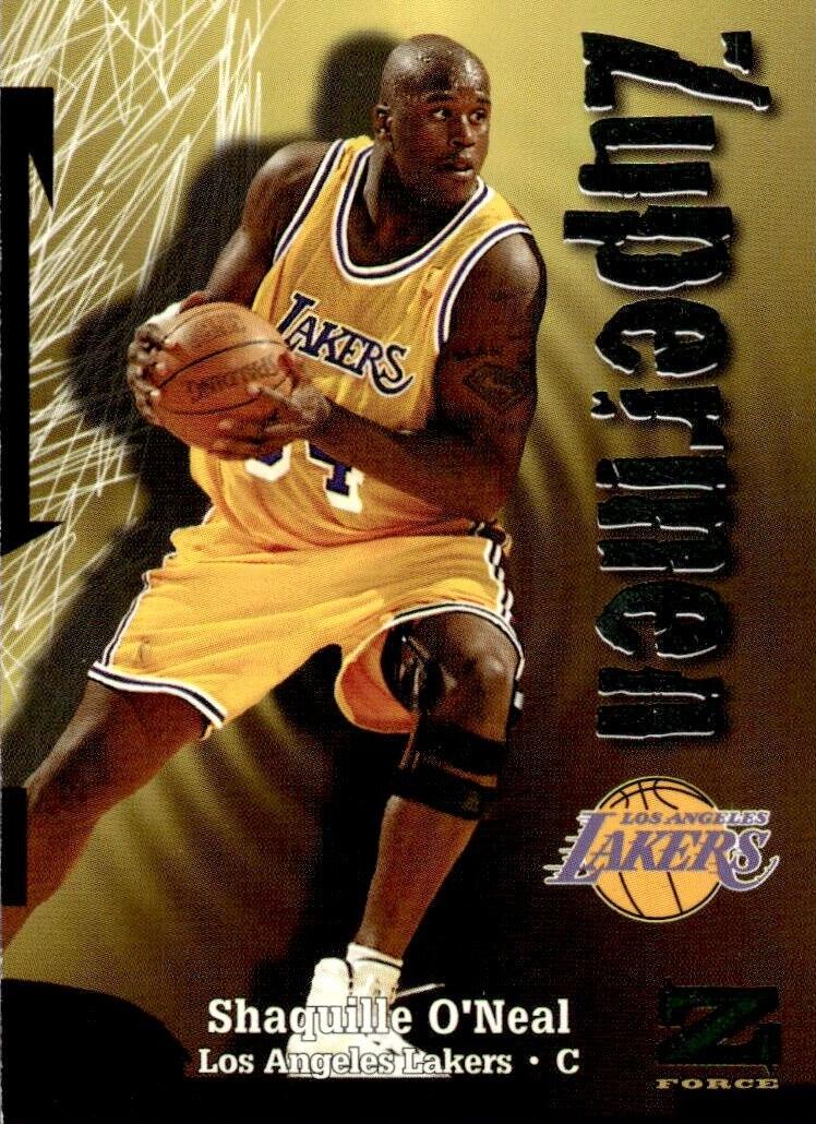 1997 Skybox Z-Force Basketball Shaquille O'Neal #196