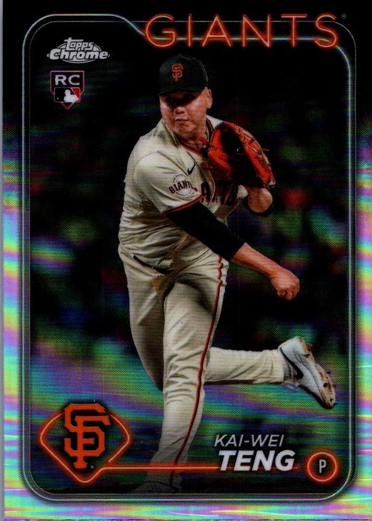 2024 Topps Chrome Update Baseball Refractor Kai-Wei Teng #USC102