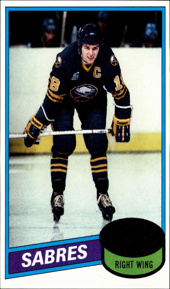 1980 Topps Hockey Danny Gare #260 PSA 8.5
