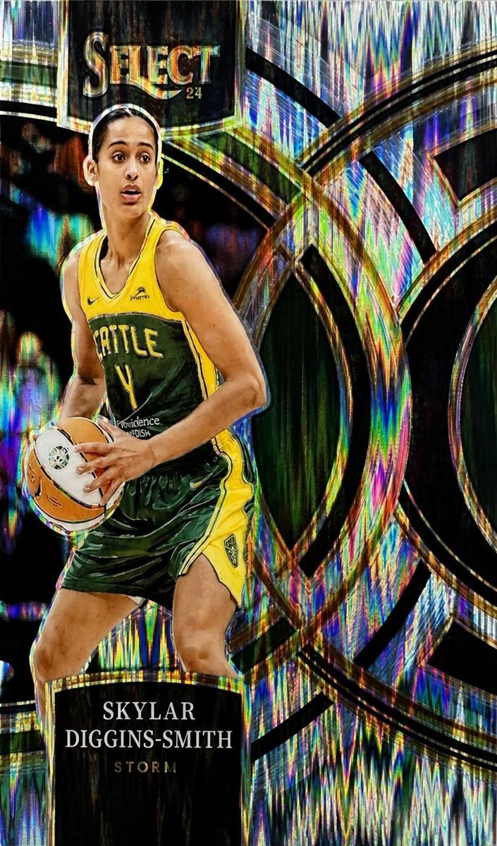 2024 Panini Select WNBA Basketball Silver Flash Skylar Diggins-Smith #193