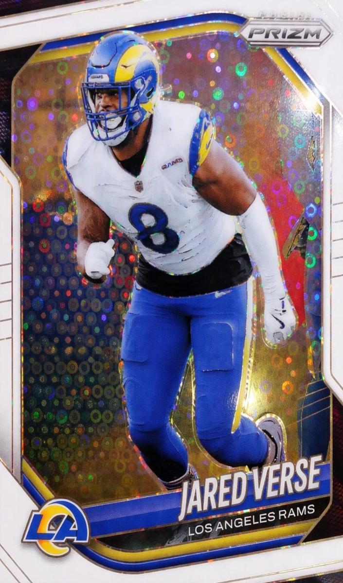 2025 Panini Prizm Football White Disco Jared Verse #30