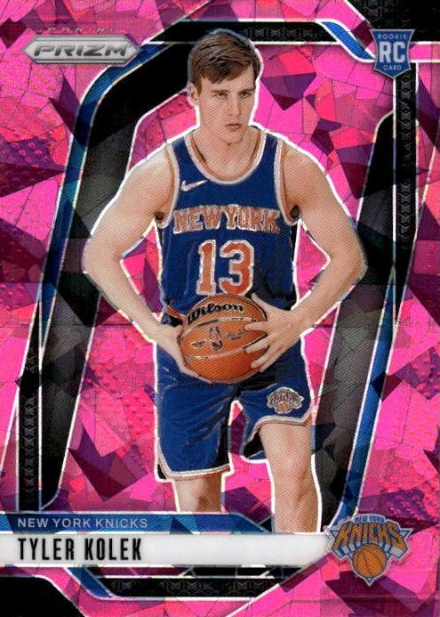 2024 Panini Prizm Basketball Pink Ice Tyler Kolek #225 PSA 10