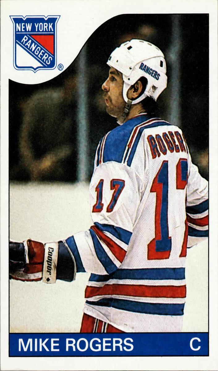 1985 Topps Hockey Mike Rogers #39