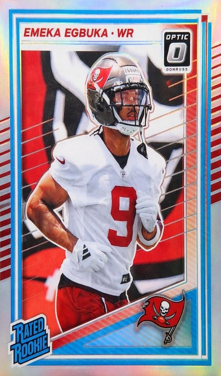 2025 Panini Donruss Football Holo Emeka Egbuka #375