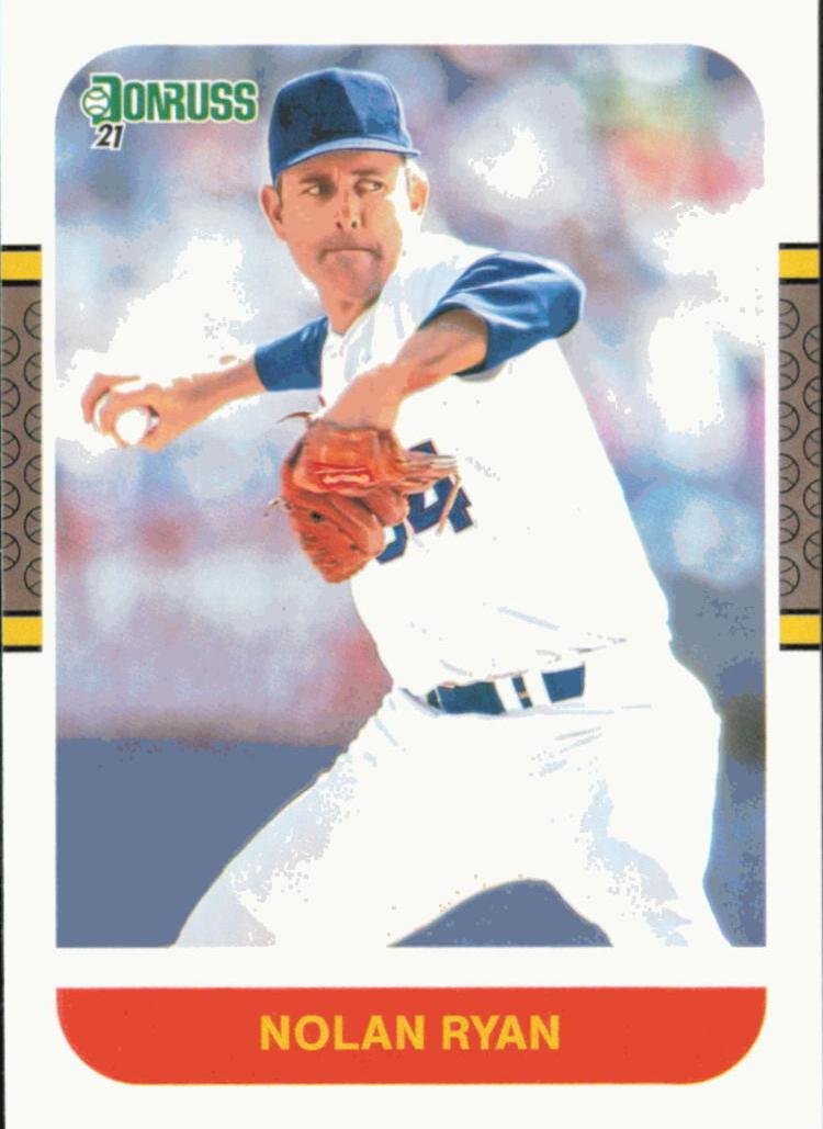 2021 Panini Donruss Baseball Nolan Ryan #225