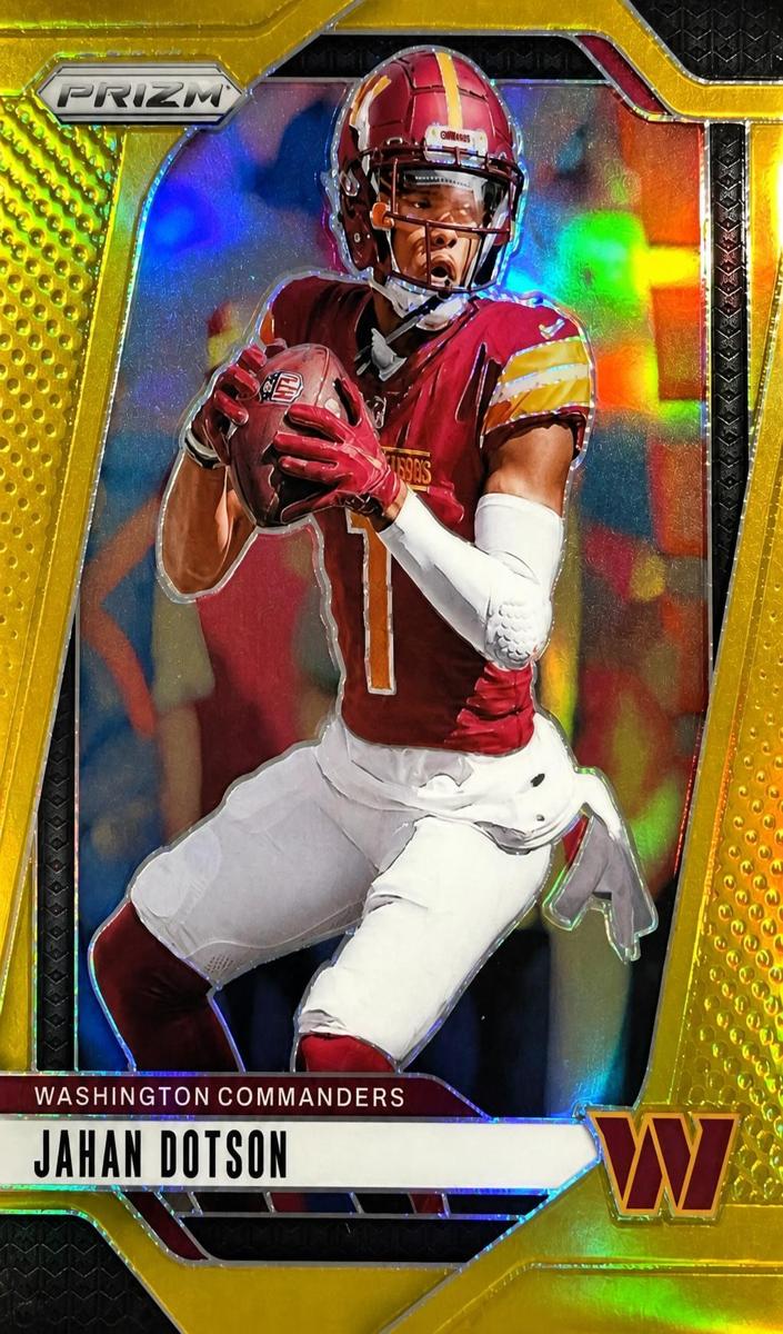 2024 Panini Prizm Football Gold Jahan Dotson #290