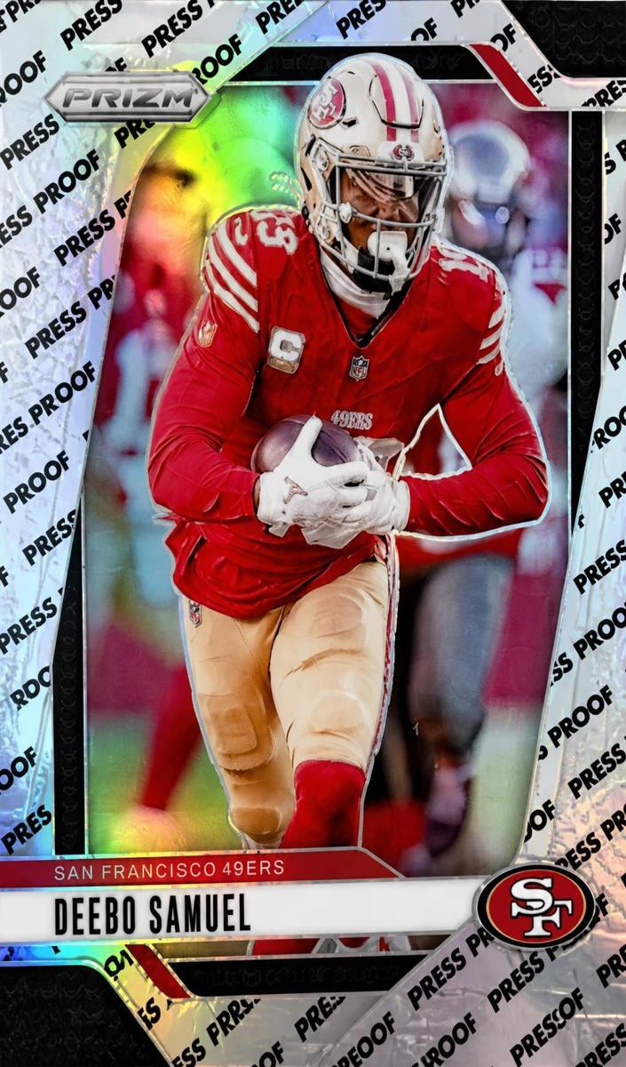 2024 Panini Prizm Football Press Proof Deebo Samuel #252