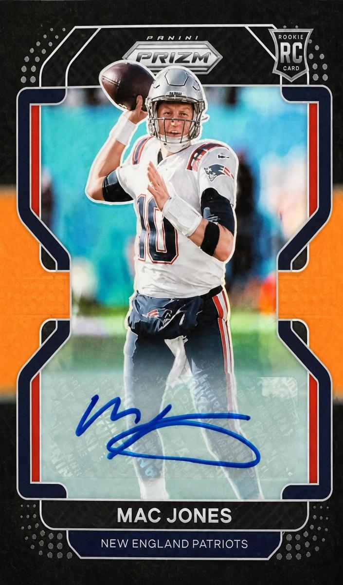 2021 Panini Chronicles Football Orange Mac Jones #PB-5
