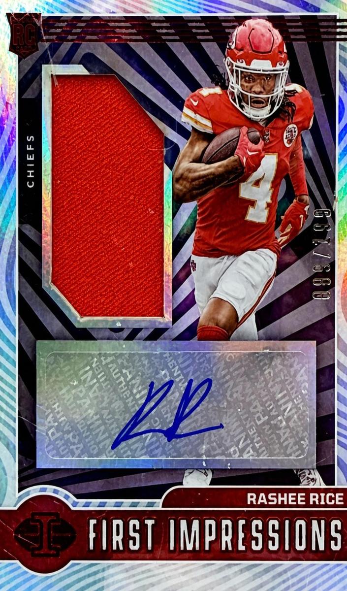 2023 Panini Illusions Football Rashee Rice #129