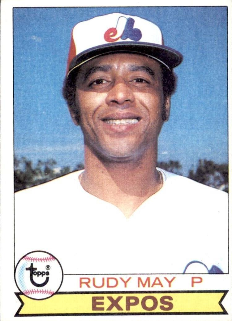 1979 Topps Baseball Rudy May #603 PSA 8.5