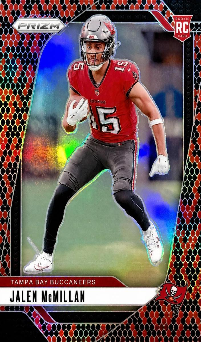 2024 Panini Prizm Football Snakeskin Jalen McMillan #338