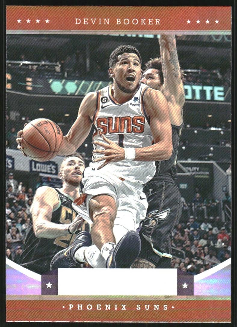 2023 Panini Hoops Basketball Devin Booker #18