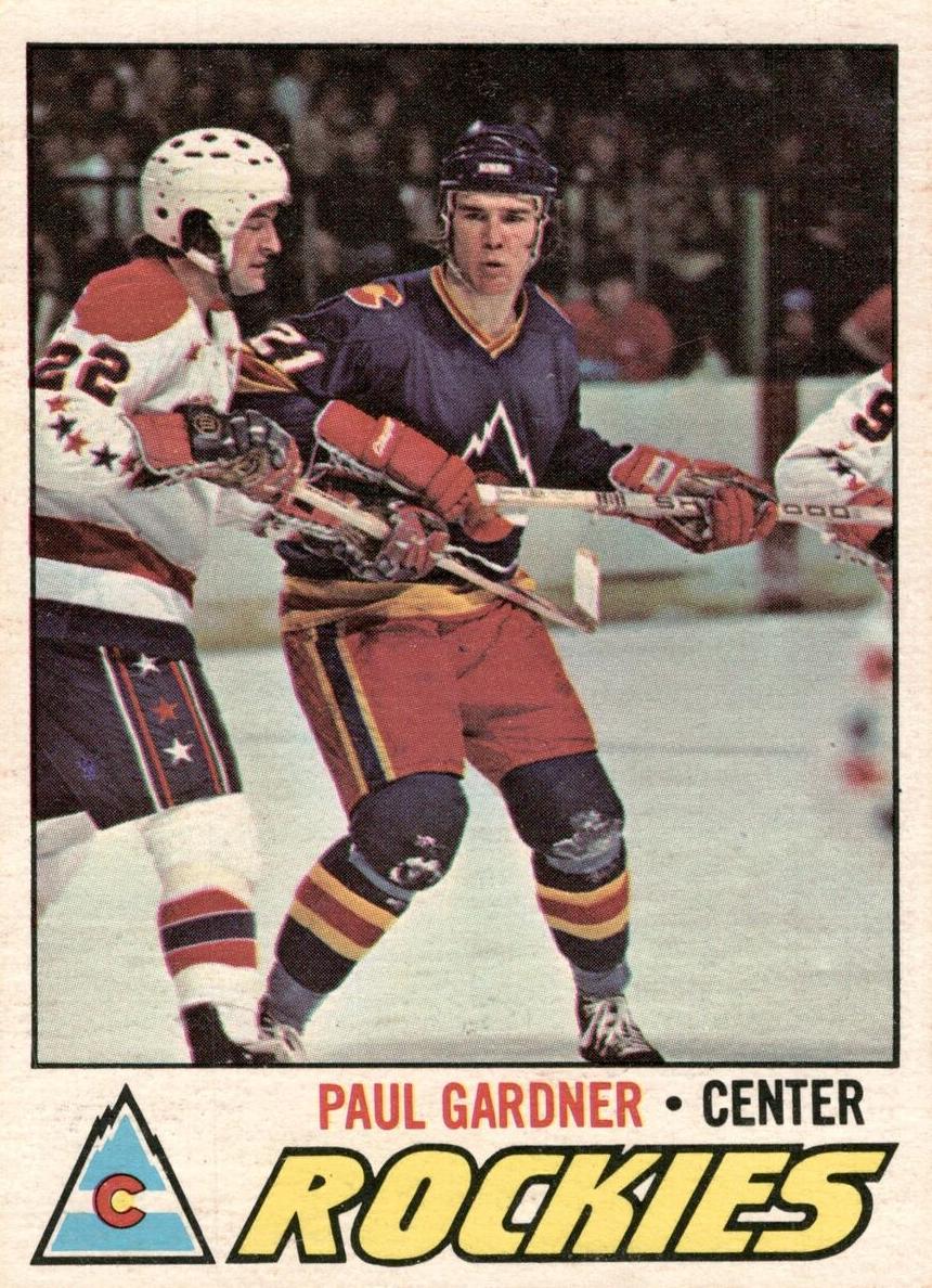 1977 Topps Hockey Paul Gardner #24 PSA 9