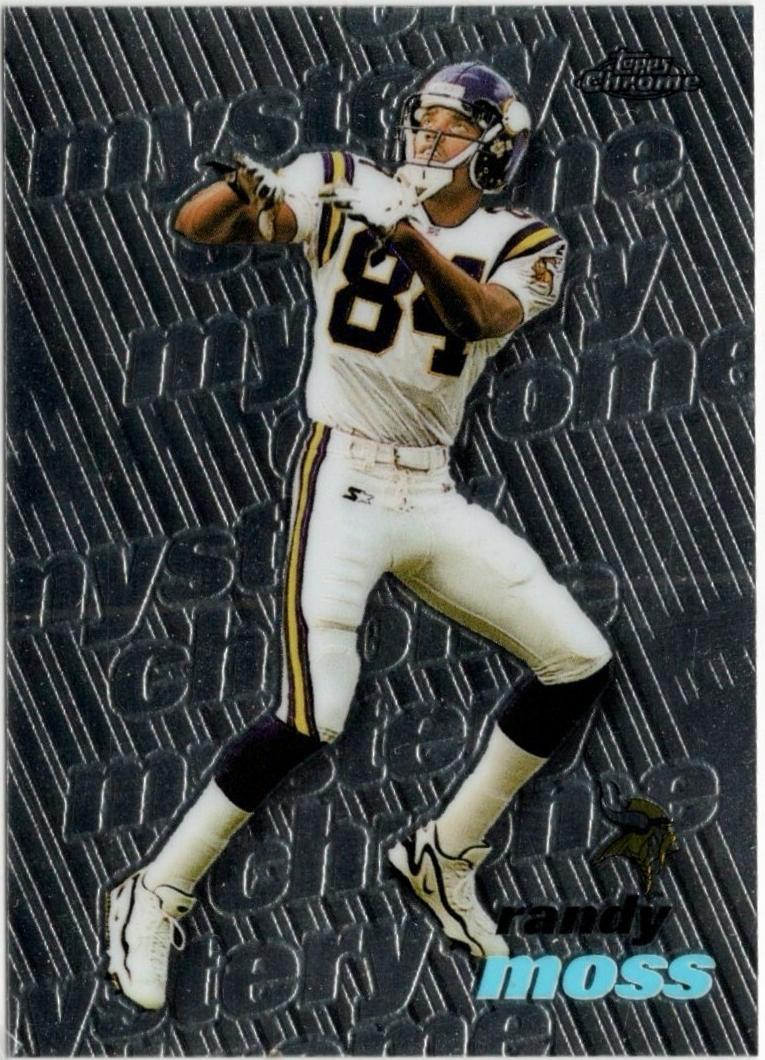 1999 Topps Football Randy Moss #M19 PSA 9