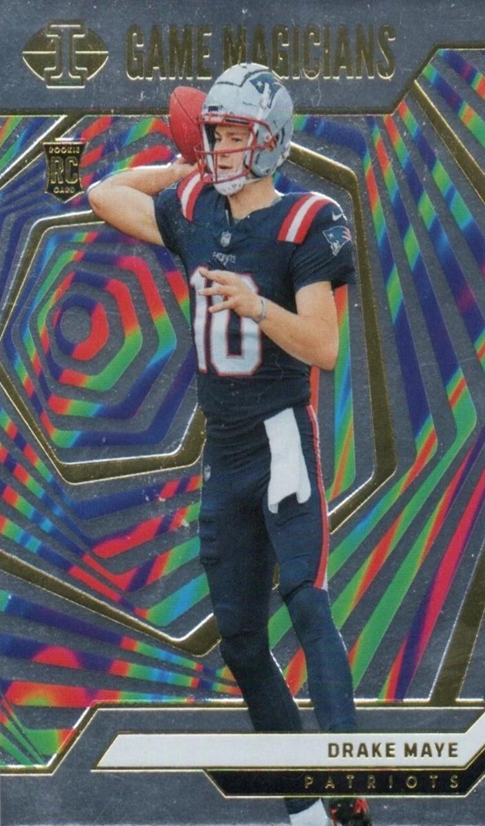 2024 Panini Illusions Football Drake Maye #22 PSA 9