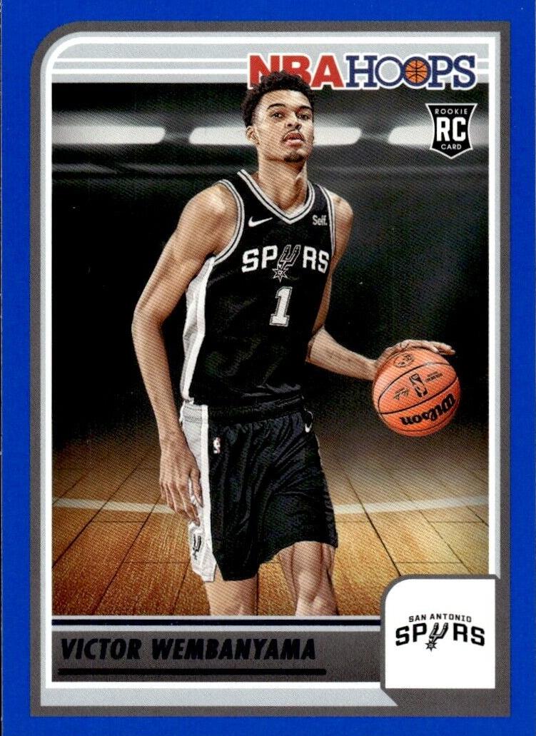 2023 Panini Hoops Basketball Blue Victor Wembanyama #277 PSA 8.5