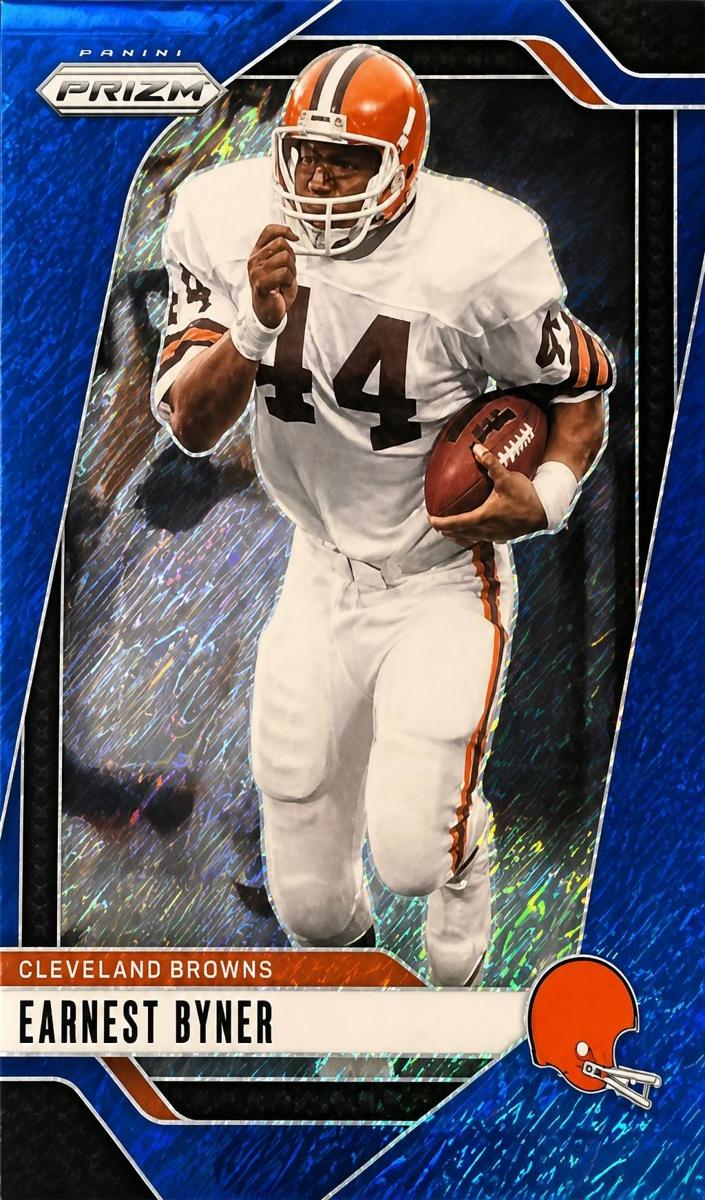 2024 Panini Prizm Football Blue Shimmer Earnest Byner #70