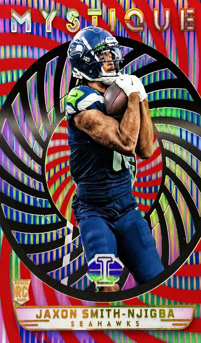 2023 Panini Illusions Football Red Jaxon Smith-Njigba #17