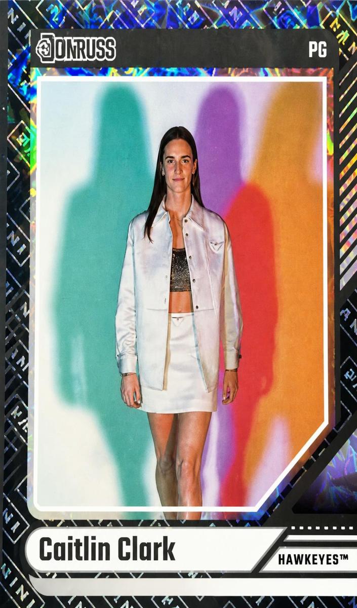 2024 Panini Caitlin Clark Collection Basketball Black Caitlin Clark #1
