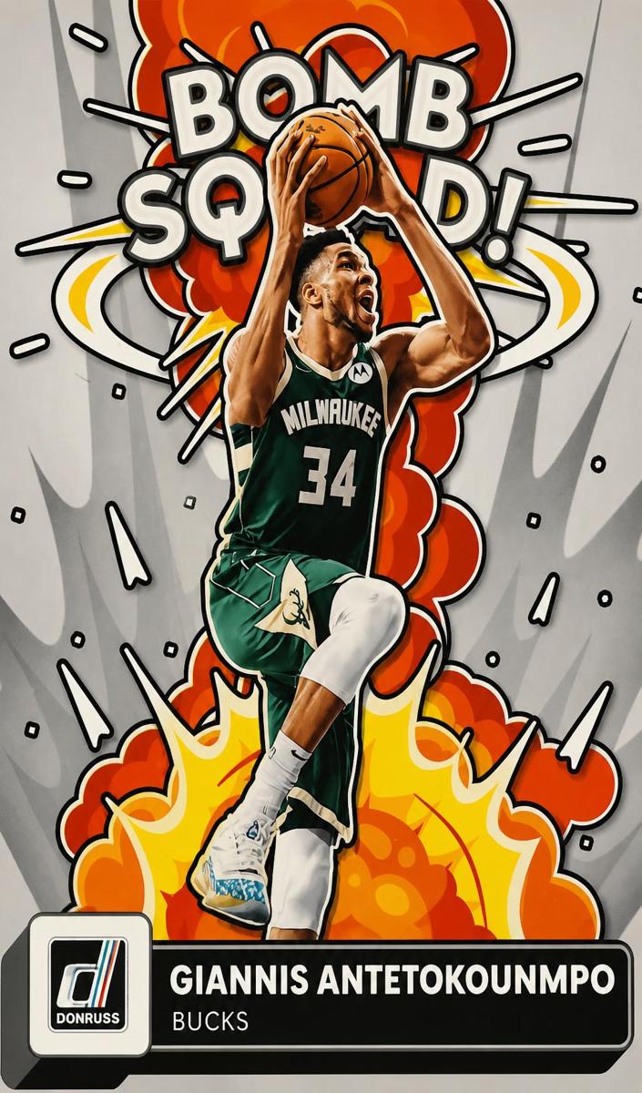 2022 Panini Donruss Basketball Giannis Antetokounmpo #5 PSA 10