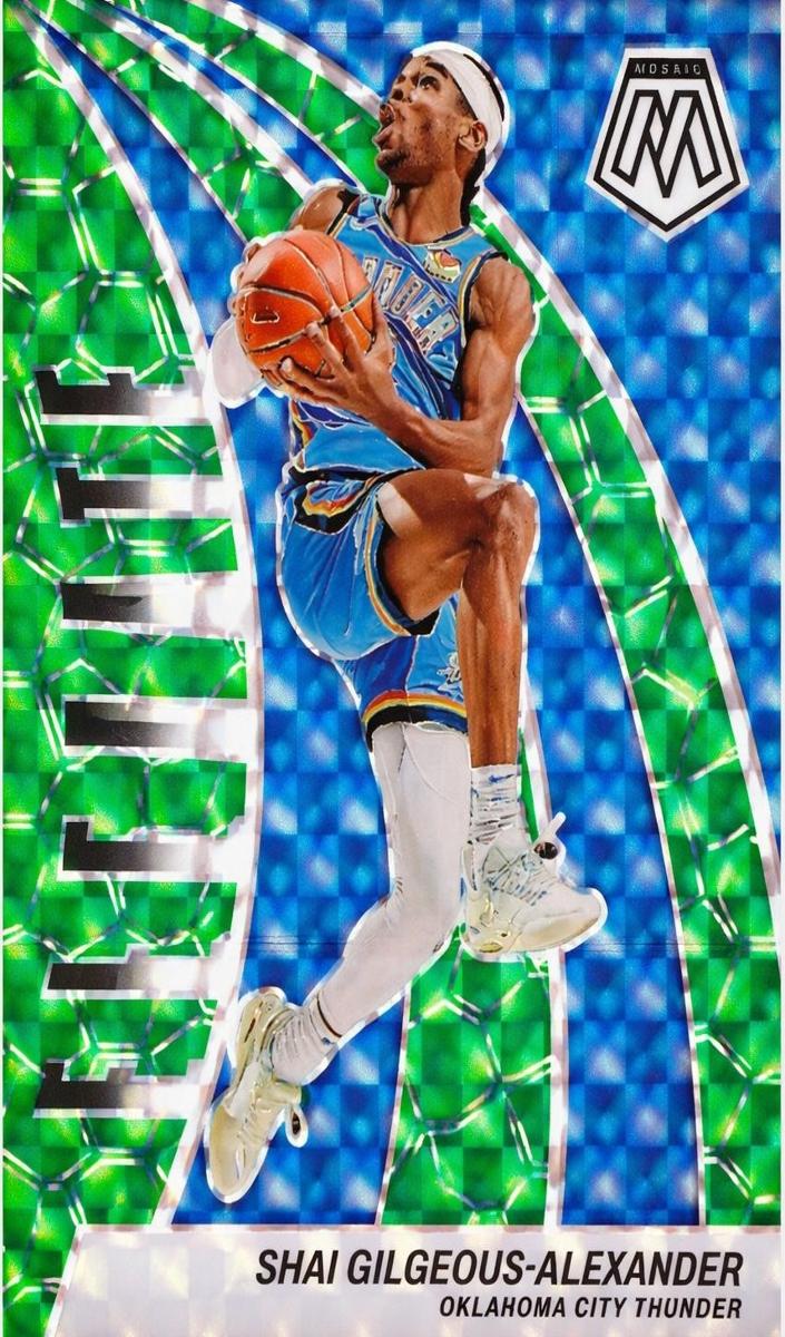 2023 Panini Mosaic Basketball Green Shai Gilgeous-Alexander #7
