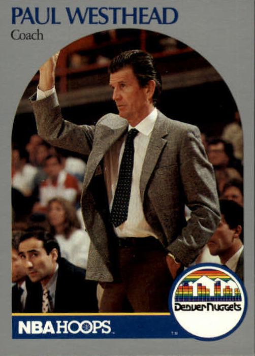 1990 Hoops Basketball Paul Westhead #422