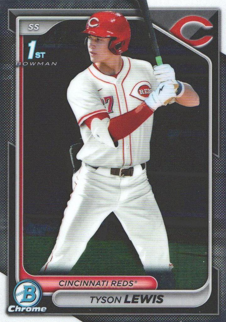 2024 Bowman Draft Chrome Baseball Tyson Lewis #BDC-44