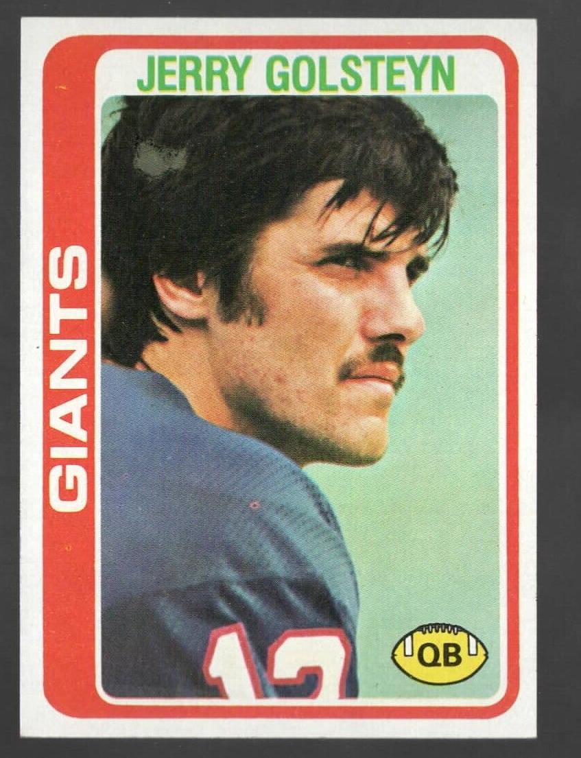 1978 Topps Football Jerry Golsteyn #432 PSA 10