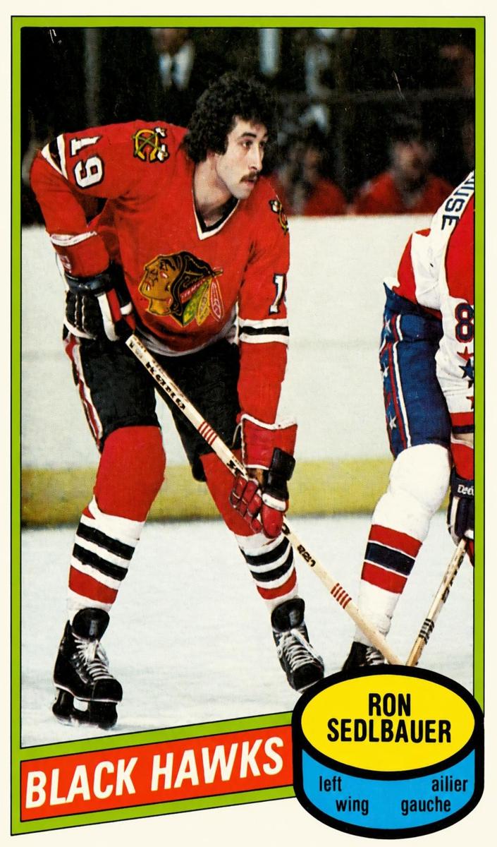 1980 O-Pee-Chee Hockey Ron Sedlbauer #134 PSA 10