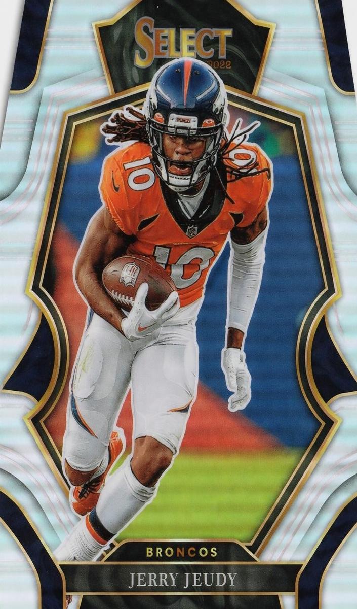 2022 Panini Select Football Silver Prizm Jerry Jeudy #132