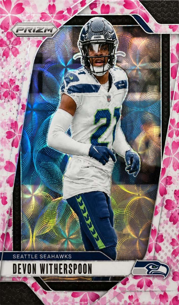 2024 Panini Prizm Football Choice Cherry Blossom Devon Witherspoon #263