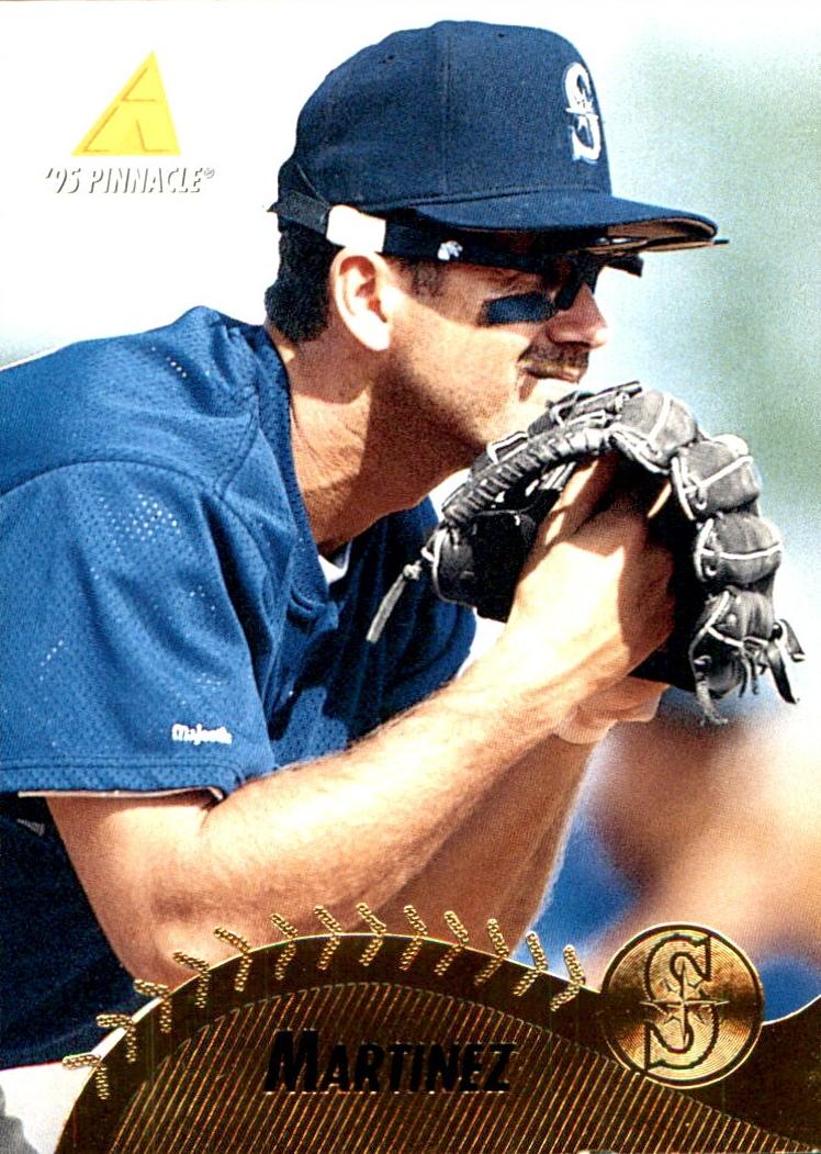 1995 Pinnacle Baseball Edgar Martinez #97 PSA 9
