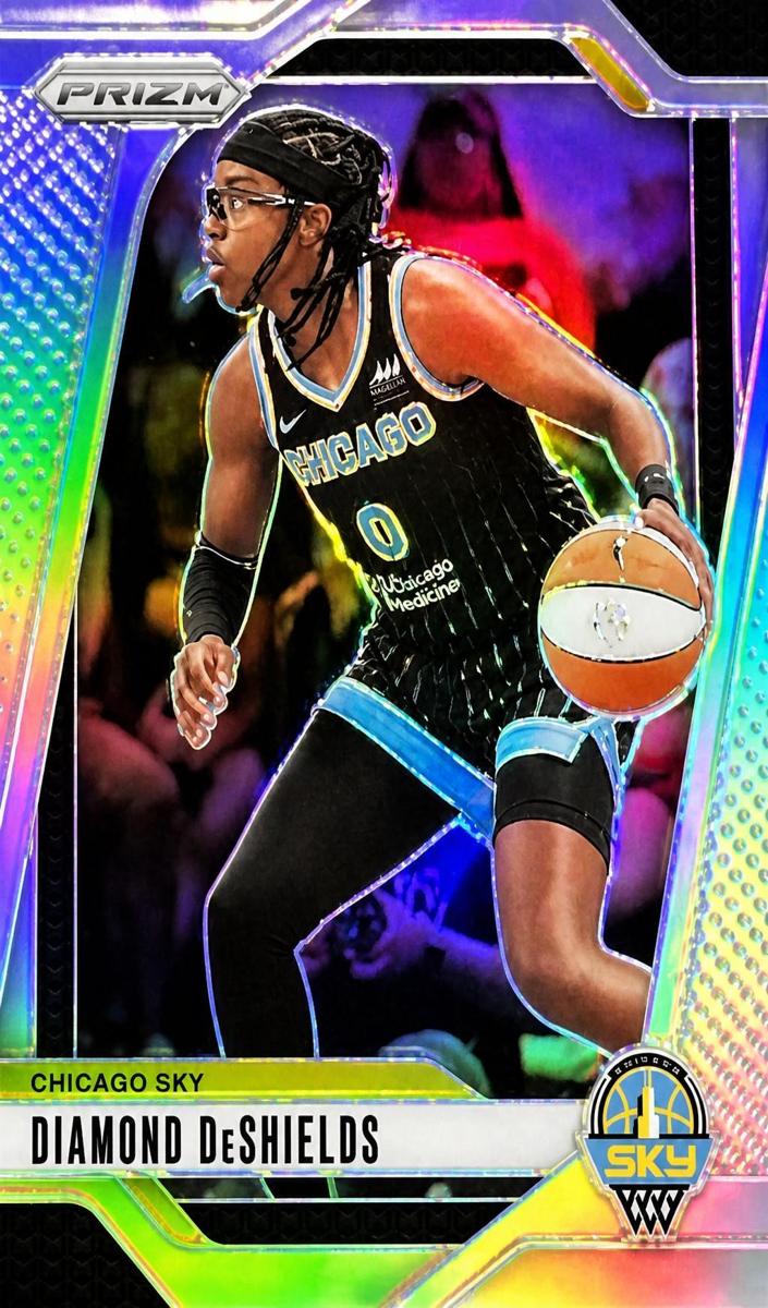2024 Panini Prizm WNBA Basketball Silver Diamond DeShields #8