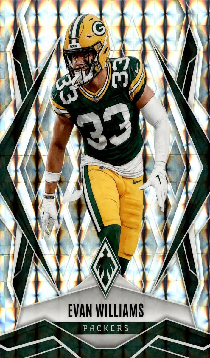 2025 Panini Phoenix Football Silver Pyramids Evan Williams #133