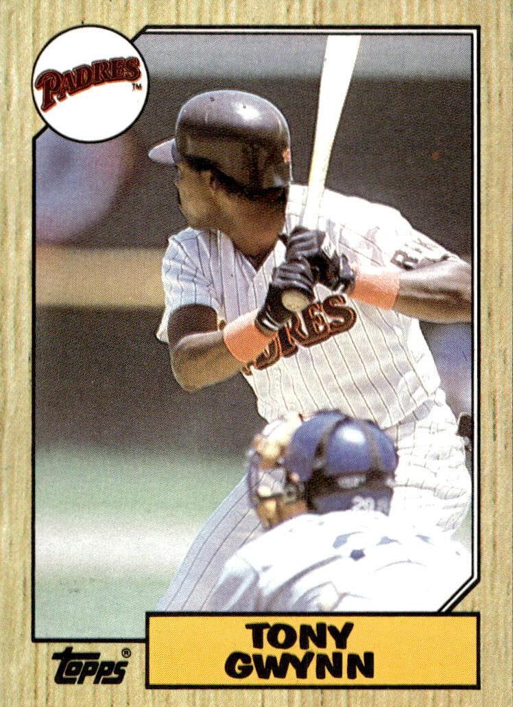 1987 Topps Baseball Tony Gwynn #530