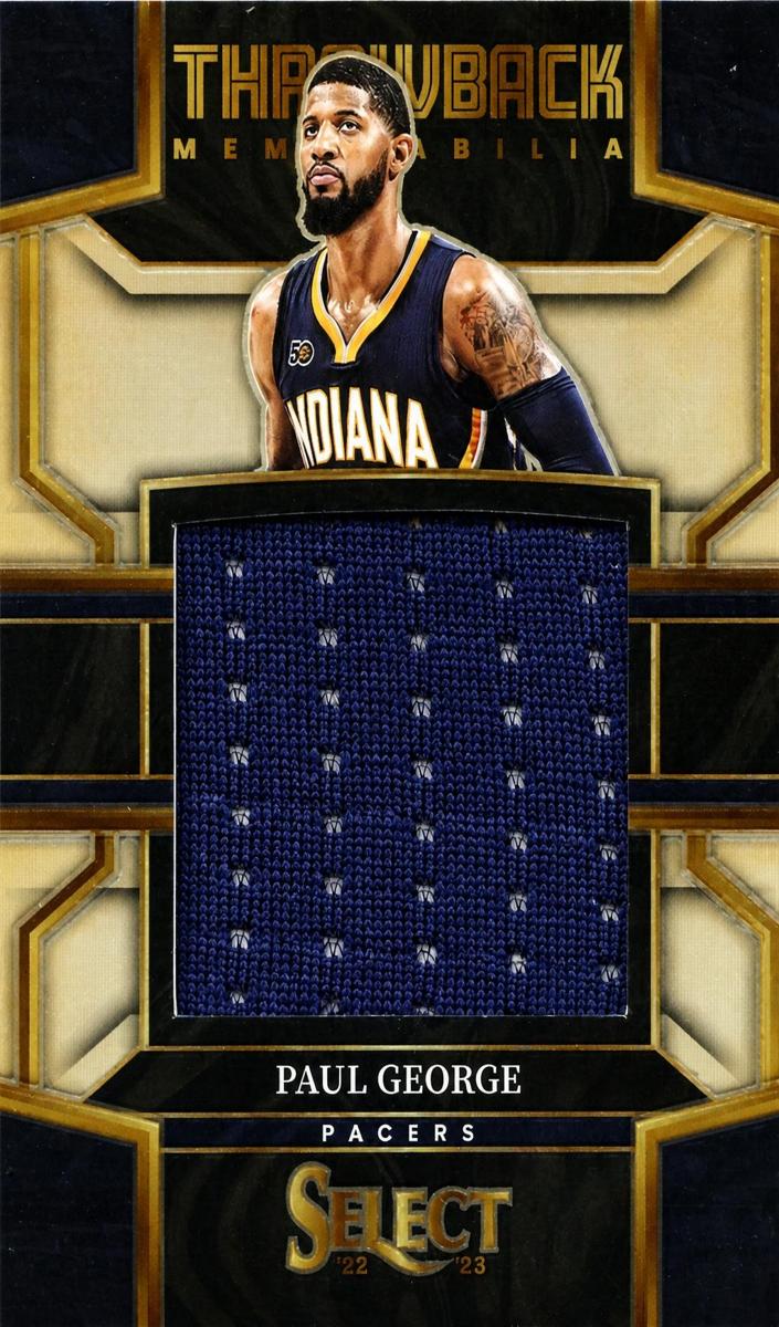 2022 Panini Select Basketball Paul George #TM-PG PSA 7