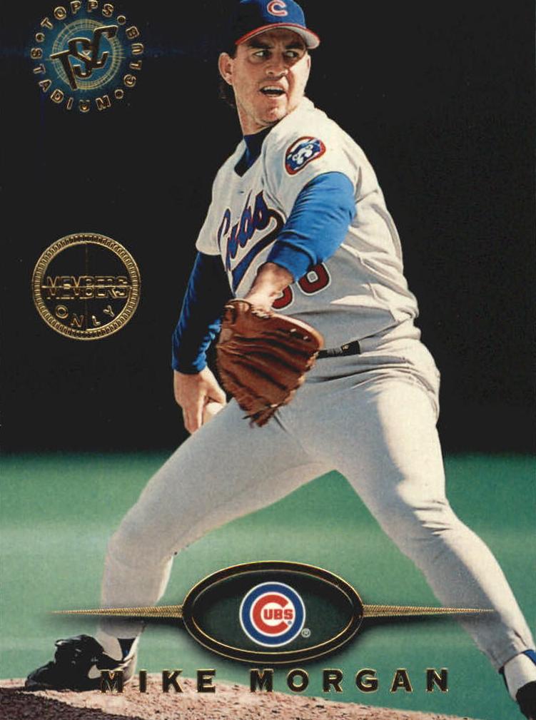 1995 Topps Stadium Club Baseball Members Only Mike Morgan #336