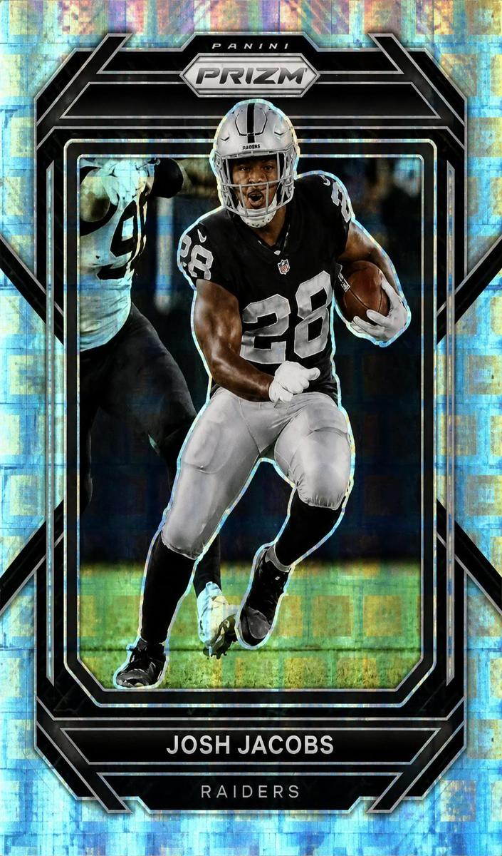 2022 Panini Prizm Football Pandora Josh Jacobs #170