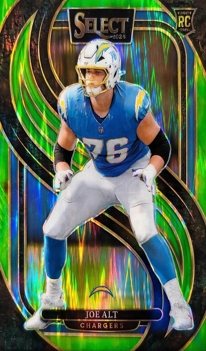 2024 Panini Select Football Neon Green Shock Joe Alt #159