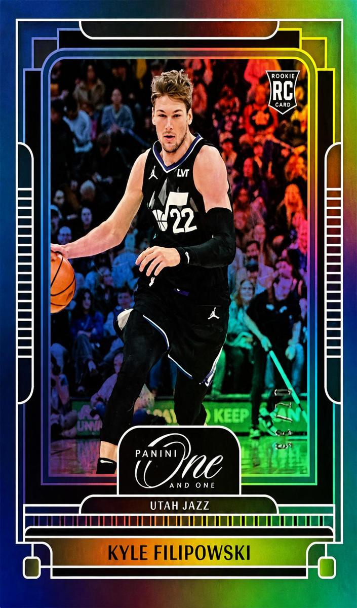 2024 Panini One and One Basketball Blue Kyle Filipowski #149 PSA 10