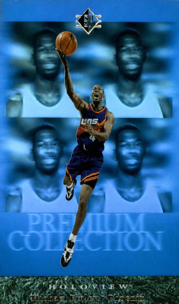 1995 SP Basketball Michael Finley #PC28
