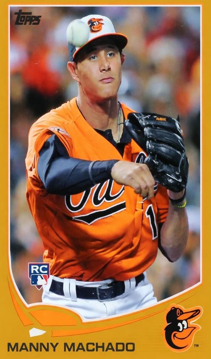 2013 Topps Baseball Gold Manny Machado #270 PSA 10