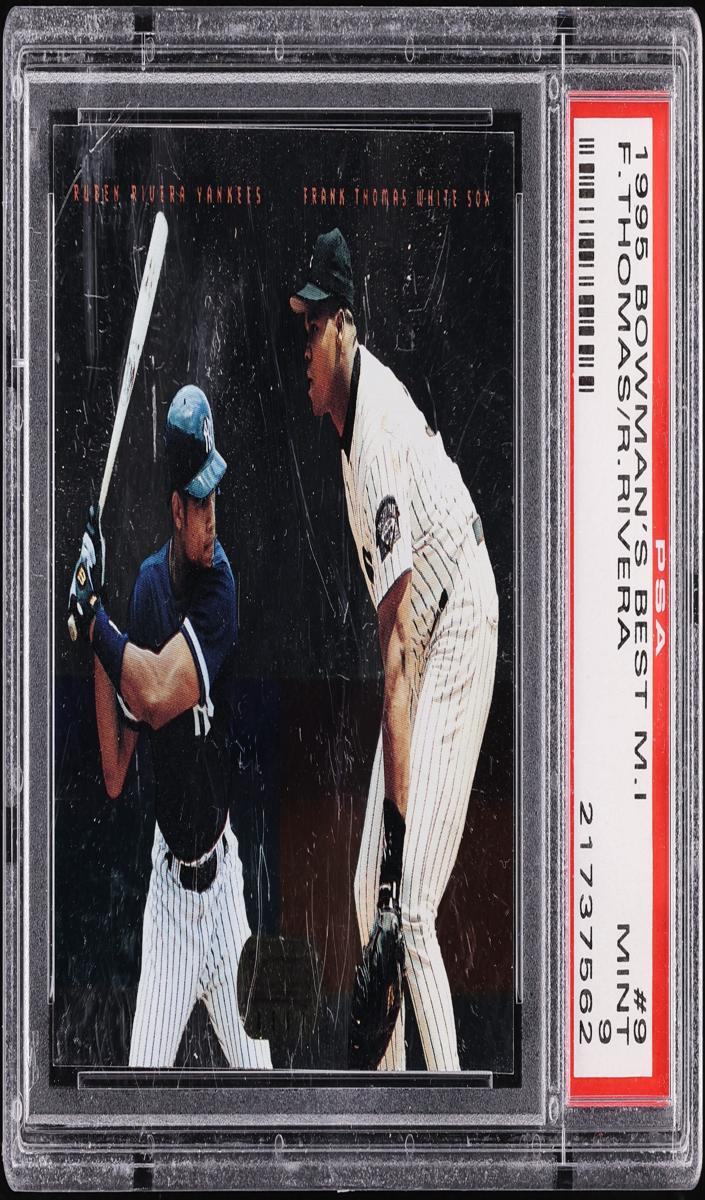 1995 Bowman's Best Baseball Ruben Rivera #X9