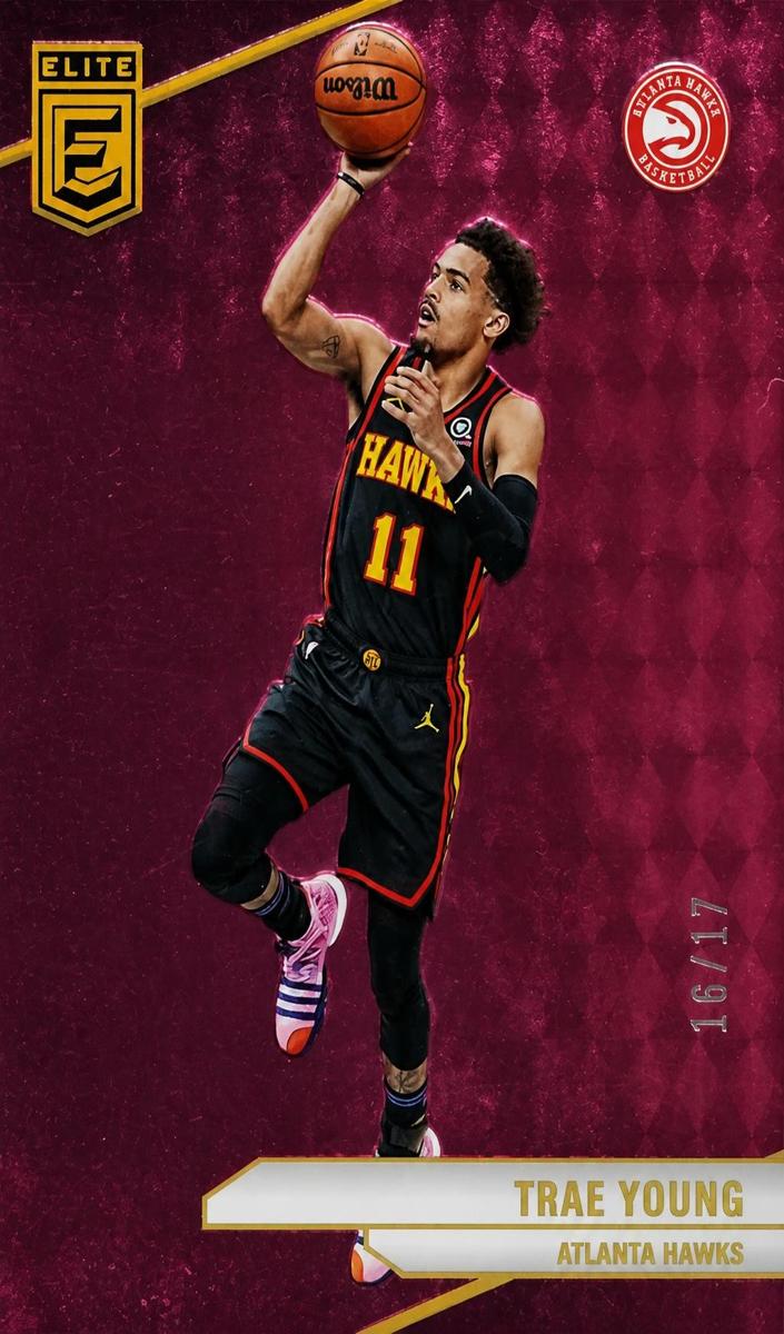 2023 Donruss Elite Basketball FOTL Pink Trae Young #166