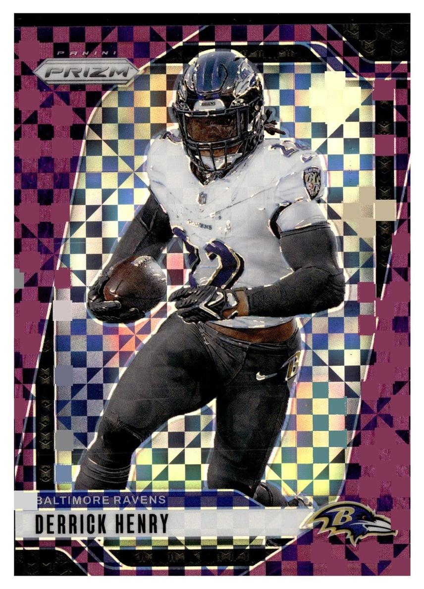 2024 Panini Prizm Football Purple Power Derrick Henry #20
