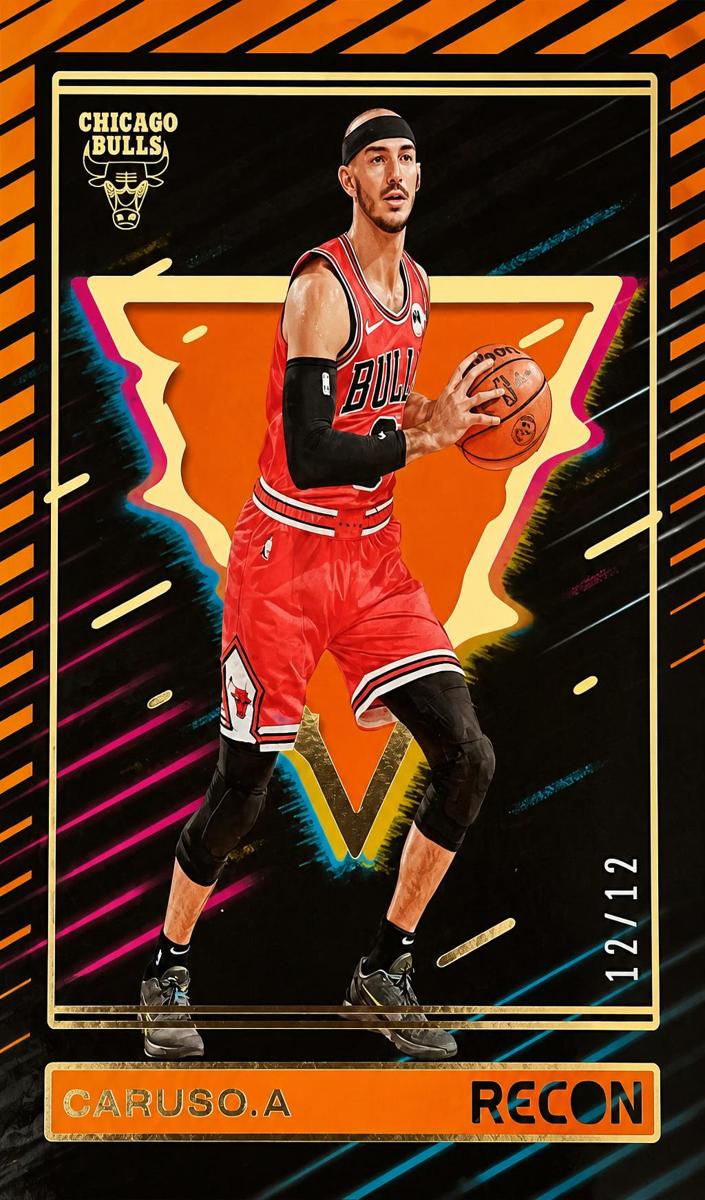 2023 Panini Recon Basketball Holo Orange FOTL Alex Caruso #24