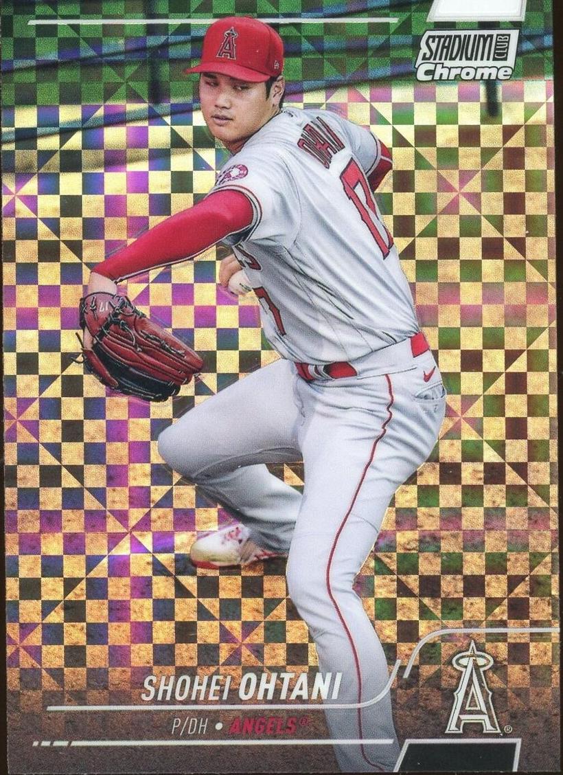 2022 Topps Chrome Baseball X-Fractor Shohei Ohtani #1