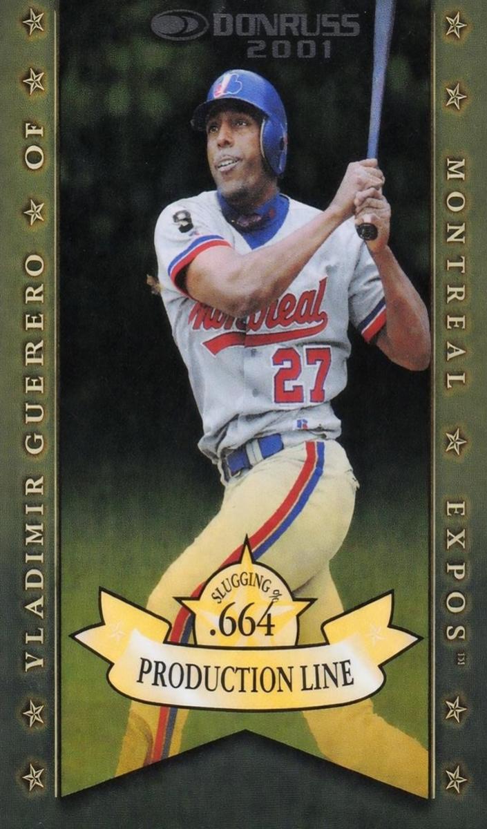 2001 Donruss Baseball Vladimir Guerrero #PL-25 BGS 9.5