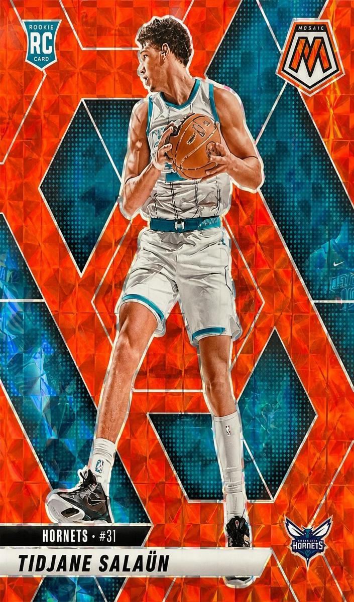 2024 Panini Mosaic Basketball Orange Tidjane Salaun #241