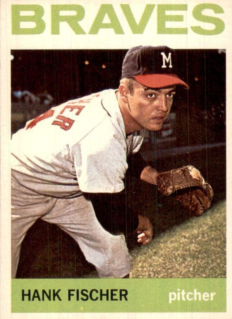 1964 Topps Baseball Hank Fischer #218 PSA 7.5